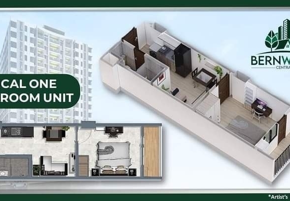 Bernwood Centrale – 1 Bedroom Unit Large