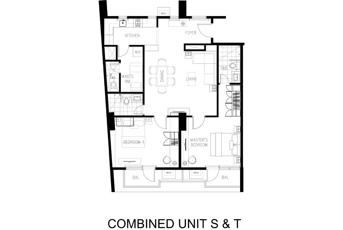 2 Bedroom Premium unit at The Pinnacle
