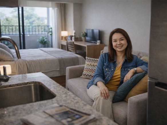SOHO 2 – Avenir Studio Unit with Balcony
